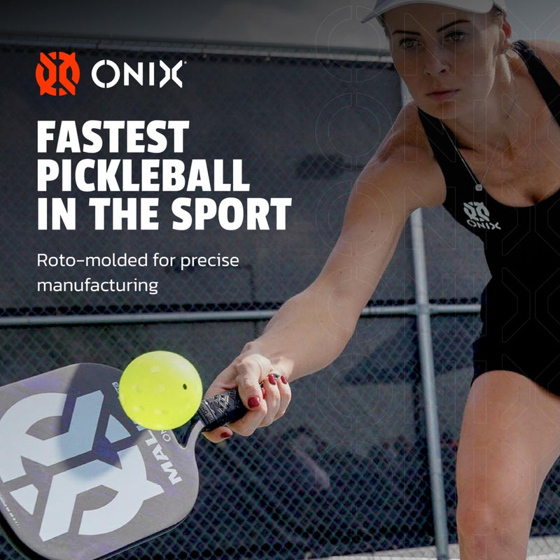 Onix DURA Onix Fast 40 Outdoor Pickleballs - Neon - Image 4